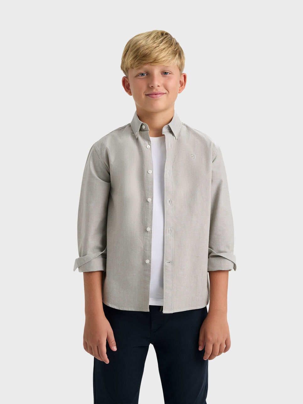CAMISA OXFORD SOLID KIDS